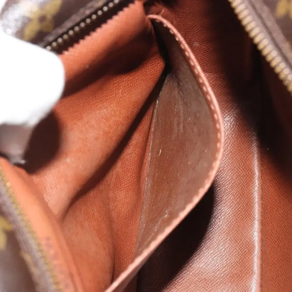 Louis Vuitton Monogram Compiegne 28 Clutch Bag Brown